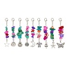 WADORN 12 Sets 3 Style Tibetan Style Alloy Pendant Decorations HJEW-WR0001-09-1