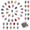 40Pcs 20 Styles Cinco de Mayo Alloy Enamel Connector Charms ENAM-CJ0004-87-8