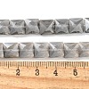 Electroplate Glass Beads Strands EGLA-L045-B-PL02-4