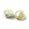 Shell Shape Handmade Porcelain Beads PORC-E022-01C-3