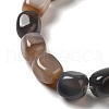 Natural Agate Beads Strands G-H295-A01-09-4