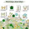 SUNNYCLUE 6 Bags 2 Colors Resin Cabochons MRMJ-SC0001-26-2