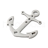 Non-Tarnish 304 Stainless Steel Pendants STAS-B056-22P-01-2