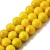 Natural Striped Stone Beads Strands G-D315-A01-04-6mm-2