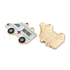 Alloy Enamel Pendants FIND-M060-17G-2