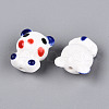 Handmade Porcelain Bead Strands PORC-N011-02C-4