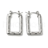 Non-Tarnish 304 Stainless Steel Hoop Earrings for Women EJEW-Z026-26P-1