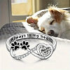 Brass Rhinestone Finger Rings for Women FS-WGAC777-05-3