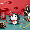Christmas Theme Imitation Leather Sew on Coin Purse Kit DIY-WH0033-58B-5