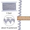 Gorgecraft 15 Yards Filigree Polyester Lace Ribbon DIY-GF0007-67B-2