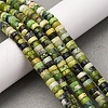 Natural Serpentine Beads Strands G-L624-I16-3x6mm-1