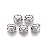 Tibetan Style Alloy European Beads TIBE-S314-97AS-RS-2