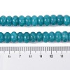 Dyed Natural White Jade Beads Strands G-G107-A08-01-3