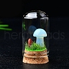Synthetic Opalite Mushroom Display Decorations PW-WG2FC55-02-1