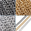 Aluminium Twisted Curb Chains CHA-CW0001-001-6