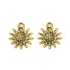 Tibetan Style Alloy Pendant Cabochon Settings GLF1377Y-2