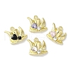 Heart Rack Plating Alloy Pendants FIND-I039-28G-1