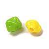Opaque Acrylic Beads MACR-F080-01-2