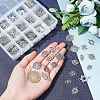 Tibetan Style Alloy Links TIBEP-PH0004-76-WH-5