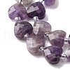 Natural Amethyst Beads Strands G-P570-E17-01-4