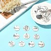 100pcs 10 Style Tibetan Style Alloy Pendants TIBEP-CJ0001-25-5