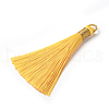 Polyester Tassel Pendants FIND-I009-D17-1