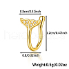 925 Sterling Silver Pave Clear Cubic Zirconia Nose Rings VW3837-9-1