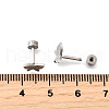 304 Stainless Steel Stud Earrings EJEW-H161-01P-D-5