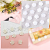 SOFPLATE 100Pcs Opaque ABS Plastic Cabochons KY-SP0001-16A-6