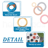 Spritewelry DIY Gemstone Beaded Hoop Earring Making Kits DIY-SW0001-06-4