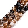 Natural Agate Beads Strands G-N342-65A-2
