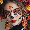 Plastic Makeup Painting Practice Board MRMJ-WH0101-001-7