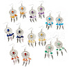 Brass Dangle Earring EJEW-TAC00015-12