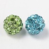 Grade A Rhinestone Pave Disco Ball Beads RB-Q100-M-2