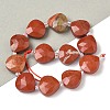 Natural Red Jasper Beads Strands G-D316-A08-1