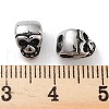 304 Stainless Steel Beads STAS-M057-19AS-3