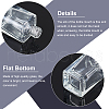 Transparent Glass Nail Polish Empty Bottle MRMJ-BC0002-45-4