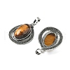 Natural & Synthetic Mixed Gemstone Pendants G-L623-02ASP-3