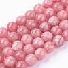 Natural Jade Bead Strands G-R166-10mm-25-1