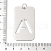 304 Stainless Steel Pendants STAS-M115-01P-A-3