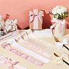   5 Rolls 5 Colors Polyester Frayed Ribbon OCOR-PH0002-79-5