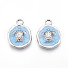 304 Stainless Steel Pendants STAS-N108-08B-P-1