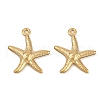 Ocean 304 Stainless Steel Pendants STAS-P390-01C-G-1