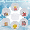 SOFPLATE 100pcs Large Organza Pouches Portable Shoes Bag Travel Storage Drawstring Bags OP-SP0001-03D-01-6