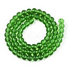 Transparent Glass Beads Strands GLAA-T032-T10mm-07-3