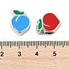 CCB Plastic European Beads CCB-M003-01B-3
