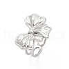 304 Stainless Steel Cuff Rings RJEW-D306-15P-2