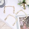 SUPERFINDINGS 3Pcs Cat's Head Shaped Alloy Bag Handle FIND-FH0004-74-2