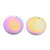 Ion Plating(IP) 304 Stainless Steel Pendants STAS-I124-03A-M-2