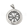 304 Stainless Steel Manual Polishing Pendants STAS-G280-10AS-2